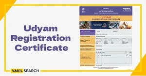 Udyam Certificate